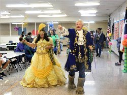 Mardi Gras Court \"Beauty and the Beast\"